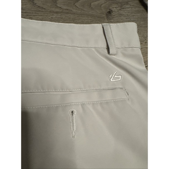 Bolle Mens Golf Tech Shorts Size 40 Tan Summer Light Weight - Picture 12 of 14